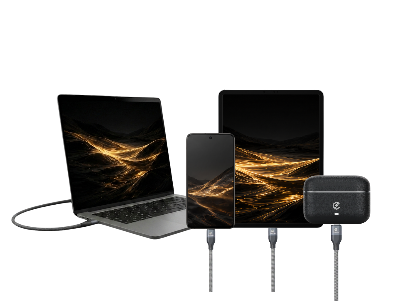 Enfuse USB-C to USB-C Charging Cable Compatibility